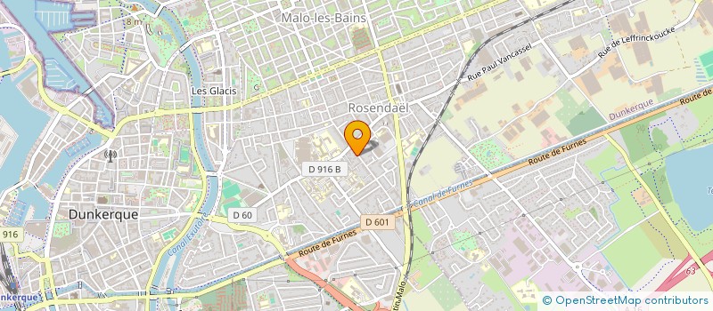 localisation de l'entreprise MONSIEUR YOUNESS BENKHEDIDJA à DUNKERQUE