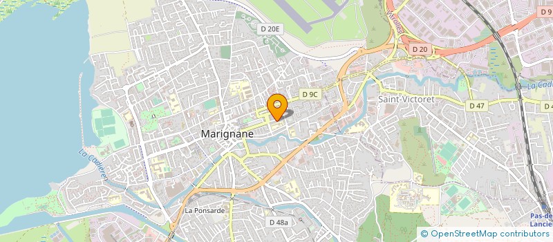 localisation de l'entreprise MONSIEUR YOUNESS BENMEDOUR  MARIGNANE
