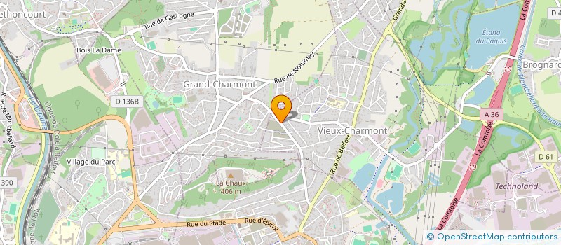 localisation de l'entreprise MONSIEUR YOUNESS BENMOUMENE  VIEUX-CHARMONT
