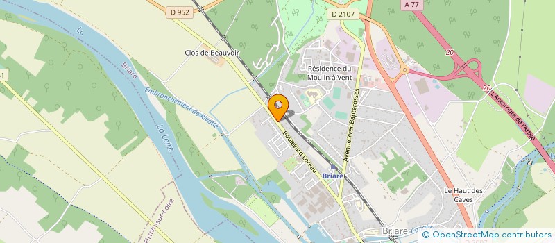 localisation de l'entreprise MONSIEUR YOUNESS BOUAMRI à BRIARE