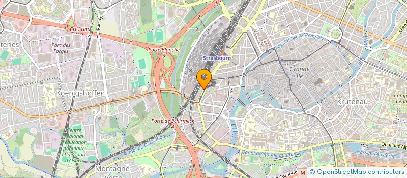 localisation de l'entreprise MONSIEUR YOUNESS BOUKAKIOU à STRASBOURG