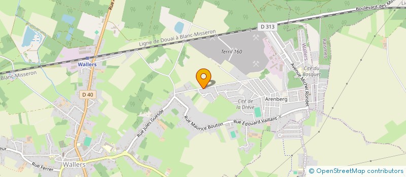 localisation de l'entreprise MONSIEUR YOUNESS BRAHIMI  WALLERS