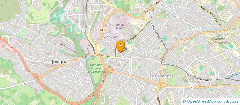 localisation de l'entreprise MONSIEUR YOUNESS DOUGHMI à MONTPELLIER
