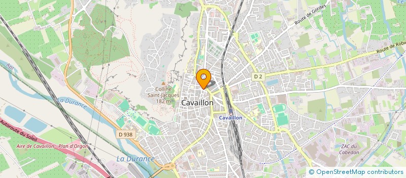 localisation de l'entreprise MONSIEUR YOUNESS DOUZ  CAVAILLON