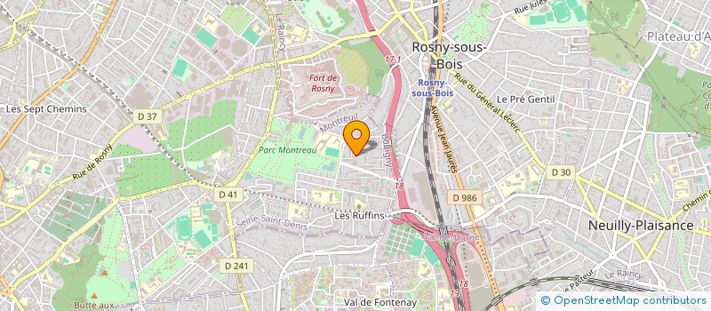 localisation de l'entreprise MONSIEUR YOUNESS DRISSI à MONTREUIL