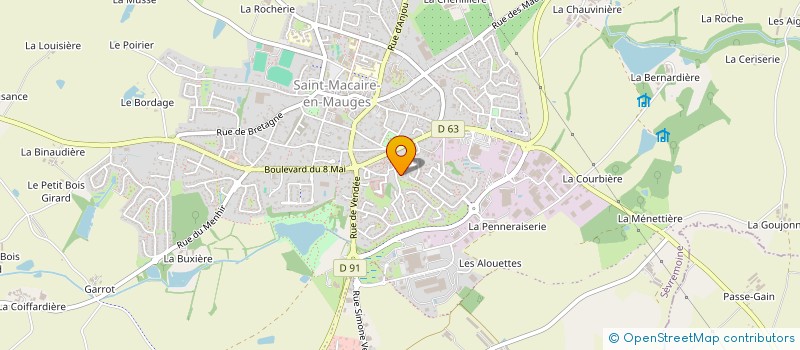localisation de l'entreprise MONSIEUR YOUNESS EL FARCI à SEVREMOINE