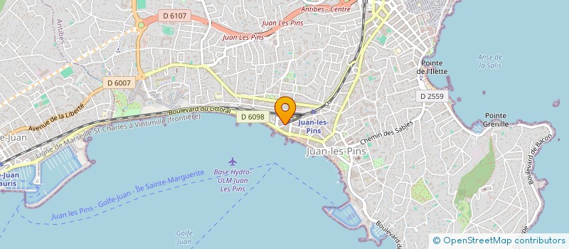localisation de l'entreprise MONSIEUR YOUNESS EL MATBOUE à ANTIBES