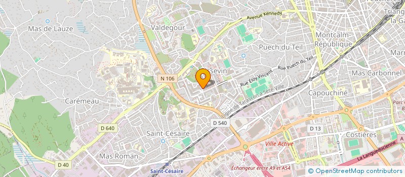 localisation de l'entreprise MONSIEUR YOUNESS EL MATHARI  NIMES