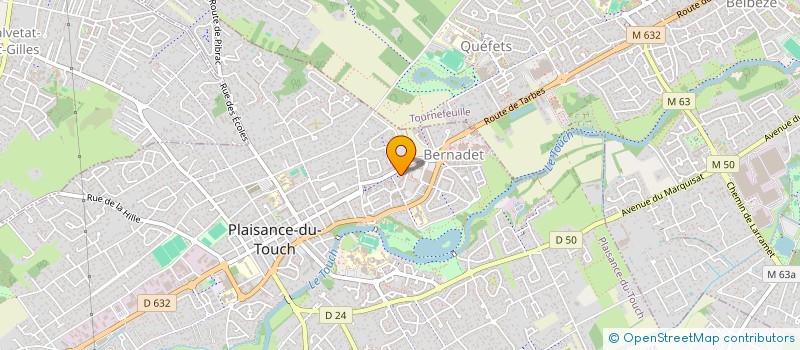 localisation de l'entreprise MONSIEUR YOUNESS ELGUERRAOUI  PLAISANCE-DU-TOUCH