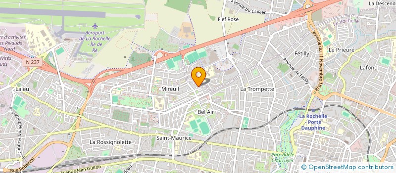 localisation de l'entreprise MONSIEUR YOUNESS FTISSI  LA ROCHELLE