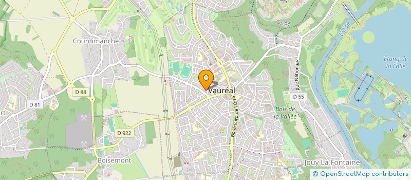 localisation de l'entreprise MONSIEUR YOUNESS HAMMOU OU ALI  VAUREAL