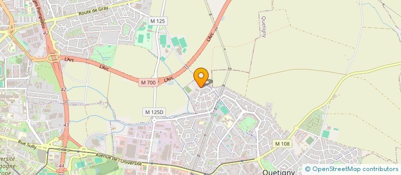 localisation de l'entreprise MONSIEUR YOUNESS ID M'HAMED  QUETIGNY