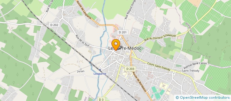 localisation de l'entreprise MONSIEUR YOUNESS KANNOUF à SAINT-LAURENT-MEDOC