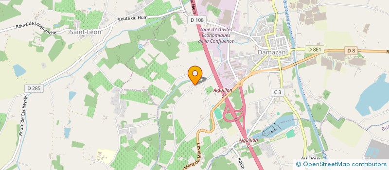 localisation de l'entreprise MONSIEUR YOUNESS MANFOUKH  DAMAZAN