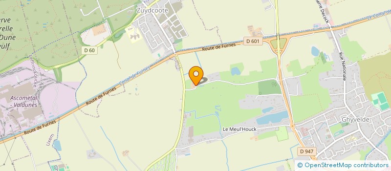 localisation de l'entreprise MONSIEUR YOUNESS MAZOZ  GHYVELDE