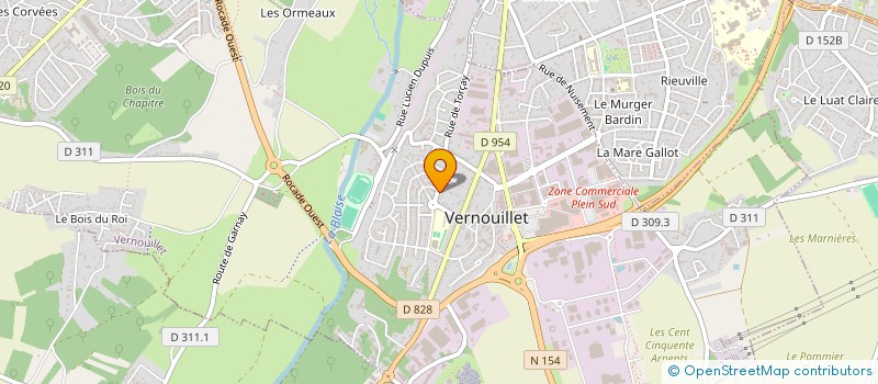 localisation de l'entreprise MONSIEUR YOUNESS MOHAMED à VERNOUILLET