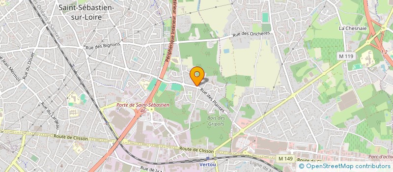 localisation de l'entreprise MONSIEUR YOUNESS MOUZI  SAINT-SEBASTIEN-SUR-LOIRE