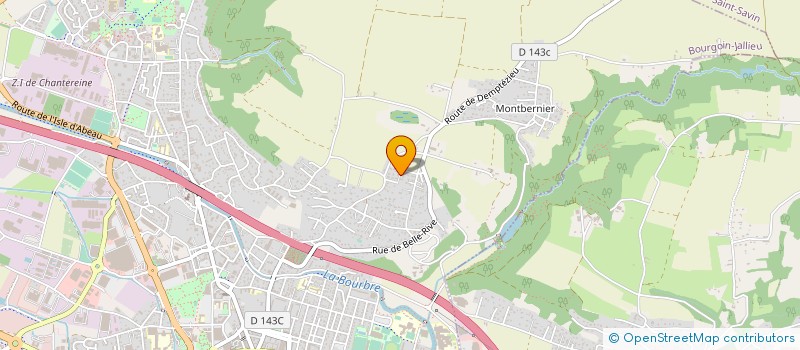 localisation de l'entreprise MONSIEUR YOUNESS NEKIA  BOURGOIN-JALLIEU