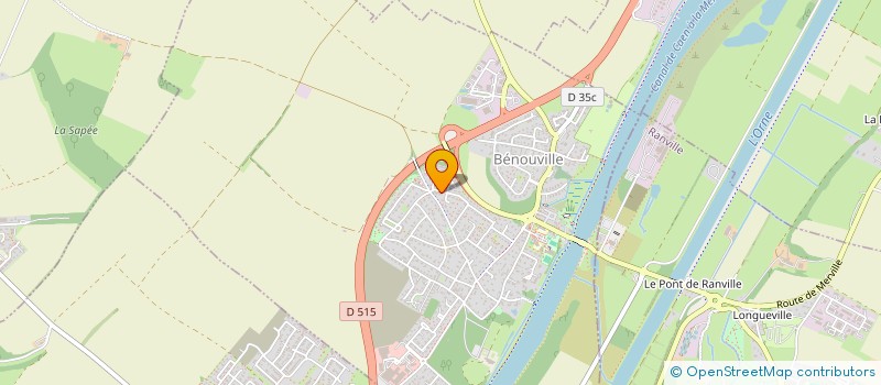 localisation de l'entreprise MONSIEUR YOUNESS RHORCHI  BENOUVILLE