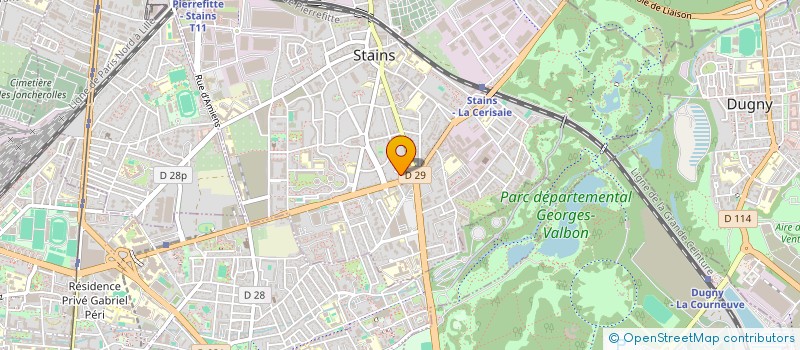 localisation de l'entreprise MONSIEUR YOUNESS SADKI à STAINS