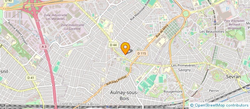localisation de l'entreprise MONSIEUR YOUNESS TAHIR à AULNAY-SOUS-BOIS