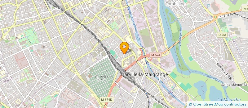 localisation de l'entreprise MONSIEUR YOUNESS TOUFA  NANCY