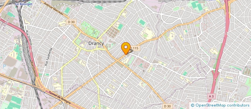 localisation de l'entreprise MONSIEUR YOUNESSE AHMED SALEM à DRANCY