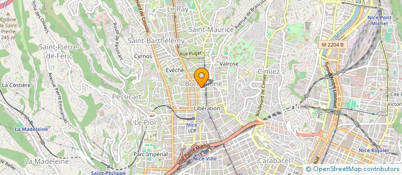 localisation de l'entreprise MONSIEUR YOUNESSE AROUROU à NICE