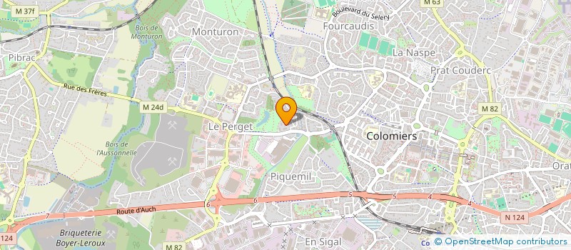 localisation de l'entreprise MONSIEUR YOUNESSE BAKIR à COLOMIERS