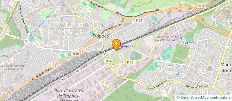 localisation de l'entreprise MONSIEUR YOUNESSE OUMOUS à TRAPPES