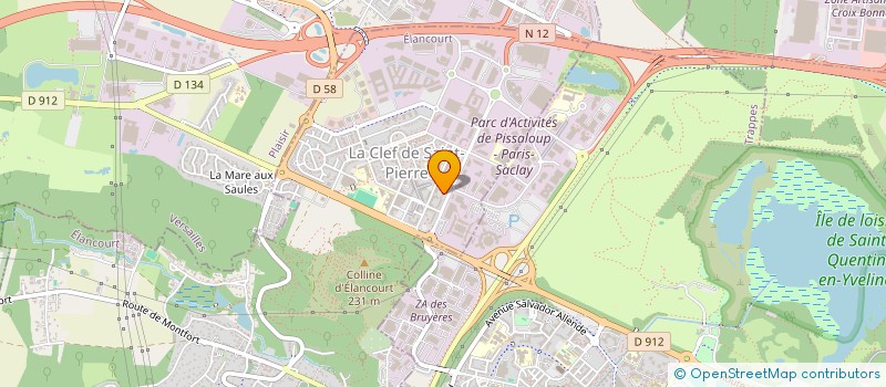 localisation de l'entreprise MONSIEUR YOUNESSE RHANEM à ELANCOURT