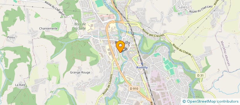 localisation de l'entreprise MONSIEUR YOUNESSE ZOUAQ  RUMILLY