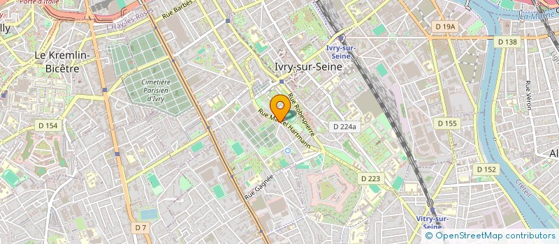 localisation de l'entreprise MONSIEUR YOUNG-SUCK LIM  IVRY-SUR-SEINE