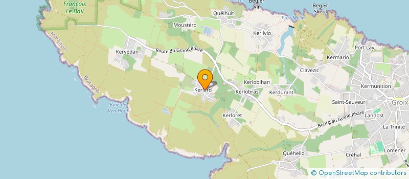 localisation de l'entreprise MONSIEUR YOUNIG GALINOU  GROIX