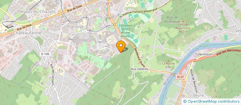 localisation de l'entreprise MONSIEUR YOUNIS HARRATE à BESANCON