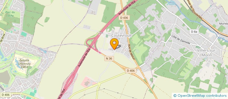 localisation de l'entreprise MONSIEUR YOUNNESS MTIRED  COUTEVROULT