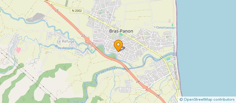 localisation de l'entreprise MONSIEUR YOUNOUSS KAOUSSARALY  BRAS-PANON