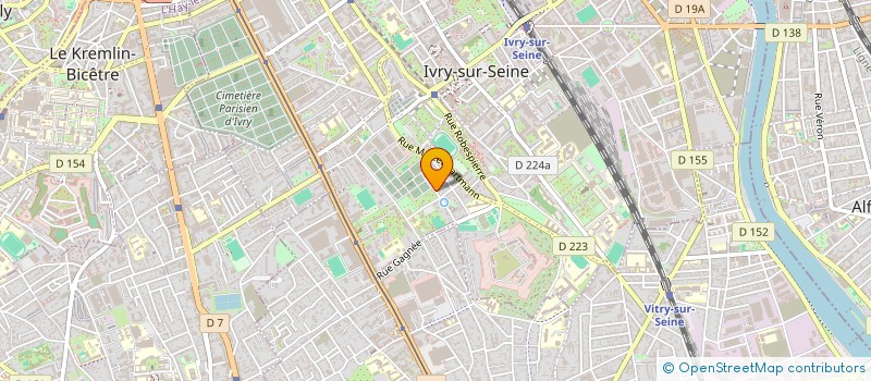 localisation de l'entreprise MONSIEUR YOUNOUSS NDIAYE  IVRY-SUR-SEINE