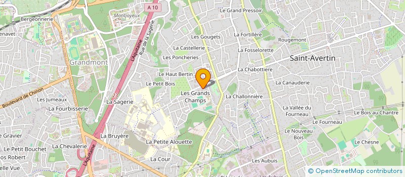 localisation de l'entreprise MONSIEUR YOUNOUSSA BAH  SAINT-AVERTIN