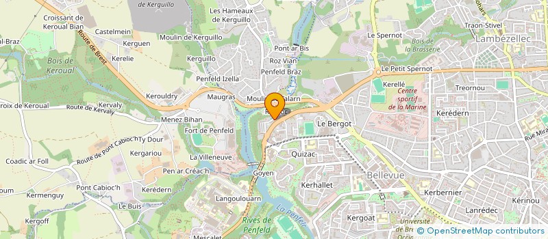 localisation de l'entreprise MONSIEUR YOUNOUSSA BINA à BREST