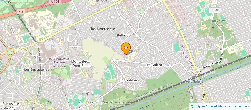 localisation de l'entreprise MONSIEUR YOUNOUSSA DAHOU à VILLEPINTE
