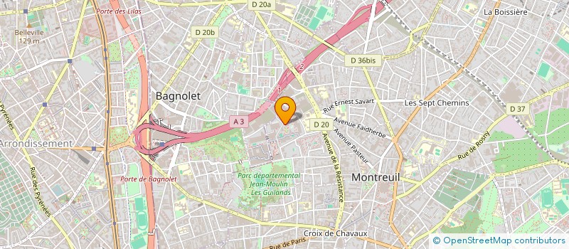 localisation de l'entreprise MONSIEUR YOUNOUSSA KAMASSOKHO à MONTREUIL