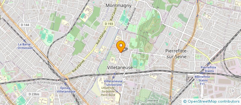 localisation de l'entreprise MONSIEUR YOUNOUSSE CAMARA à VILLETANEUSE