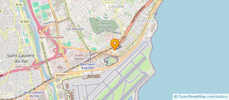 localisation de l'entreprise MONSIEUR YOUNOUSSE HACHOUMI à NICE