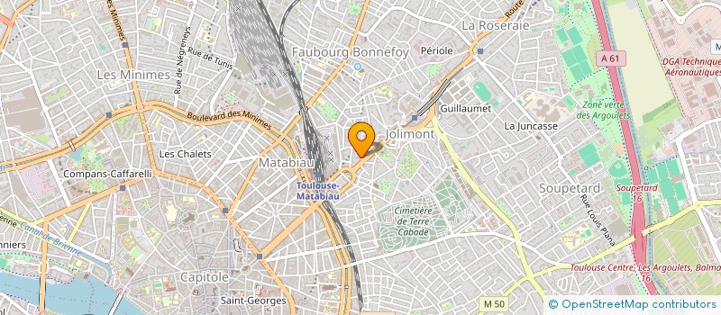 localisation de l'entreprise MONSIEUR YOURI ABIZANDA à TOULOUSE