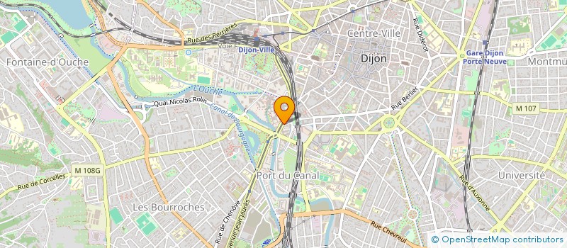 localisation de l'entreprise MONSIEUR YOURI ACHARD  DIJON
