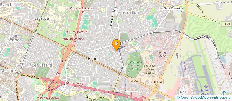 localisation de l'entreprise MONSIEUR YOURI AMERI  BRON