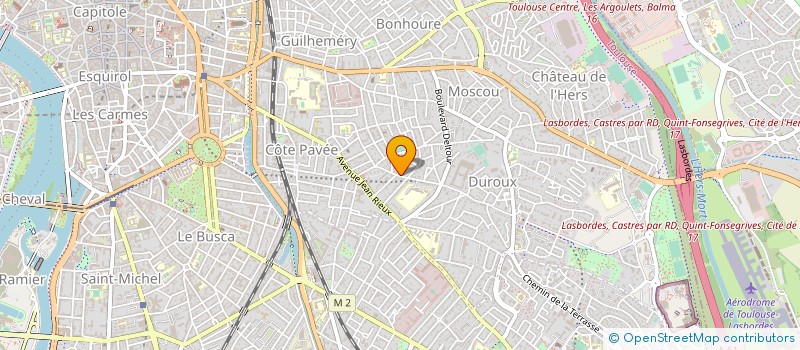 localisation de l'entreprise MONSIEUR YOURI BESBES à TOULOUSE
