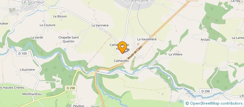 localisation de l'entreprise MONSIEUR YOURI BIDOIS  SOULEUVRE EN BOCAGE