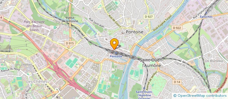 localisation de l'entreprise MONSIEUR YOURI CHOISY  PONTOISE